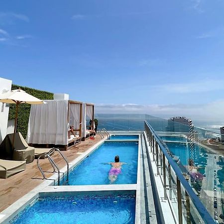 Апартаменти Barranco Piso 18 Vista Al Mar Piscina Jacuzzi Gym Ліма Екстер'єр фото