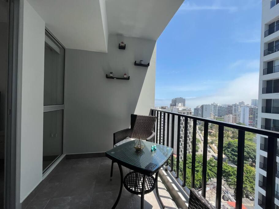 Апартаменти Barranco Piso 18 Vista Al Mar Piscina Jacuzzi Gym Ліма Екстер'єр фото